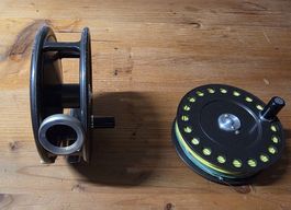 Hardy St. John MK 2 Fliegenrolle - mit Ersatzspule