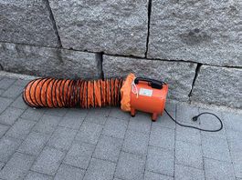 VEVOR Mobiler Ventilator SHT-25 (250mm) mit Lüftungsschlauch