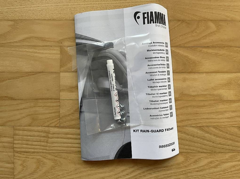 Sanitari: Fiamma Rain Guard F40van Abdichtgummi – Usato da Igis venduto da Gwh80 2