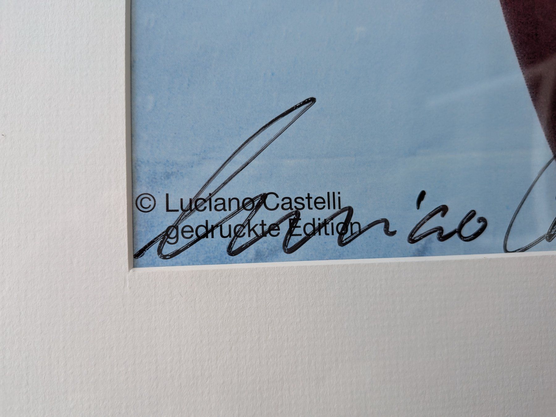 Grafica & Litografie: Gedruckte Edition Luciano Castelli E/A – Usato da Emmen venduto da magelan 5
