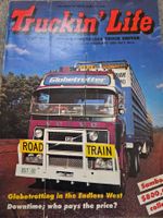 Truckin life 2/84 Volvo F 12 Kenworth Mitsubishi L 300 xa