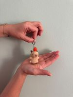 Porte-clés capybara crochet fait main état neuf
