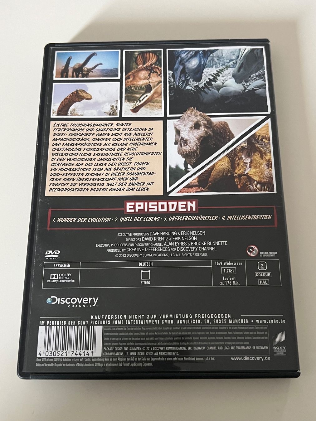 Tutti i DVDs: Die Saurier Revolution Staffel 1 DVD Dinosaurier – Usato da Altstätten SG venduto da sheamus 1