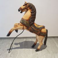 Tolles antikes Karussellpferdchen, Höhe 75 cm, guter Zustand