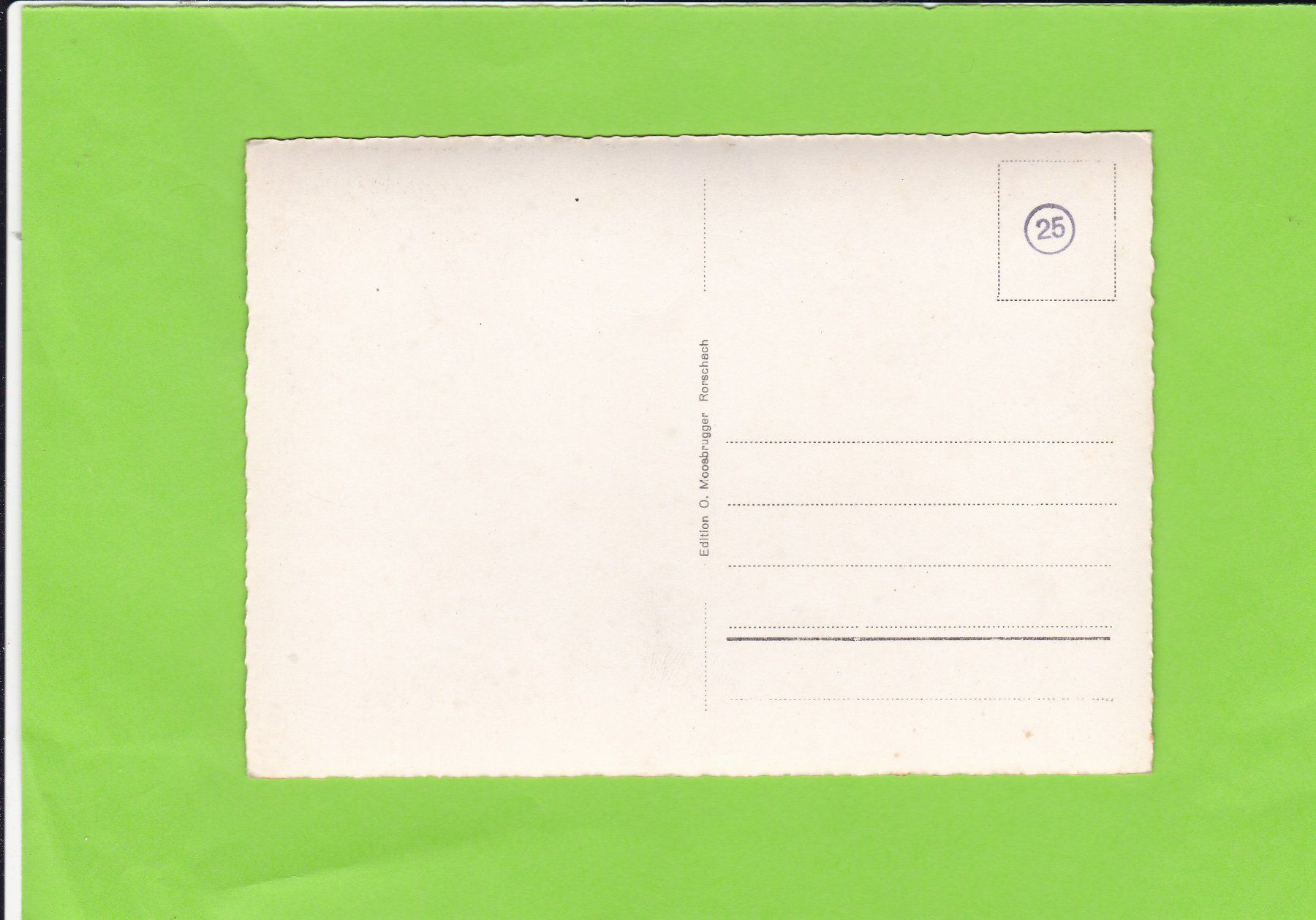 Cartoline postali: Rorschach – Usato da St. Peterzell venduto da neckertal 1