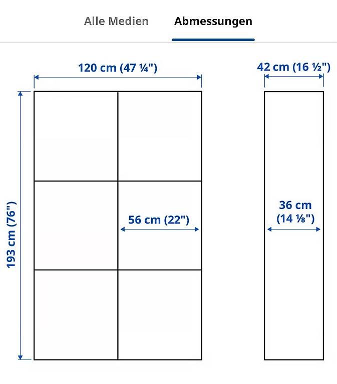 Ikea Armadi: IKEA BESTÅ Schrank mit Türen – Nuovo (secondo la descrizione) da Luzern venduto da mar_27gr 3