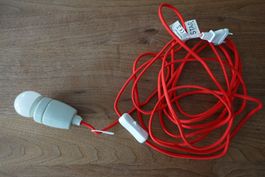 Trading Star Lampenfassung mit Schalter - 4m Kabel