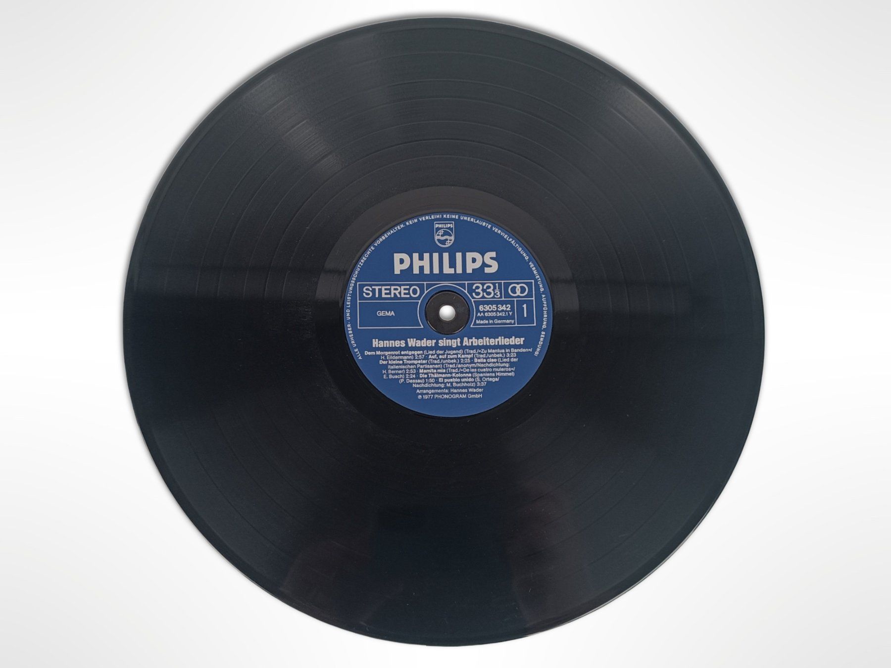 Dischi in vinile: Vinyl Hannes Wader - singt Arbeiterlieder – Usato da Suhr venduto da Restwert_Suhr 6