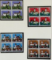 LOT4 ER BLOCKS BRIEFMARKEN SCHWEIZ NEU