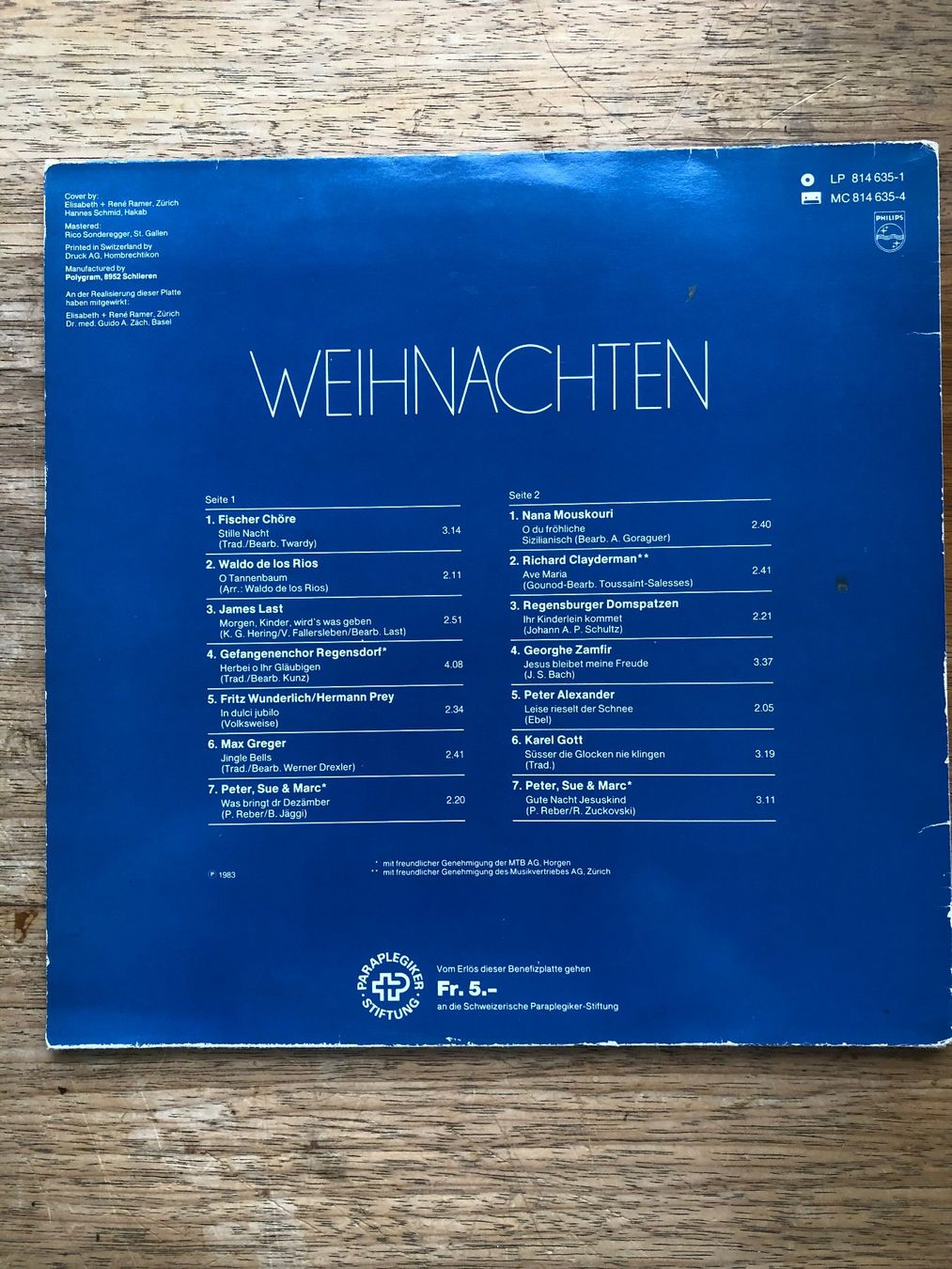 Dischi in vinile: Weihnachten (LP) – Usato da Grenchen venduto da Kogi7 2