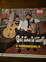 Schallplatte D'Kasermandl'n Bei uns is lustig Polydor