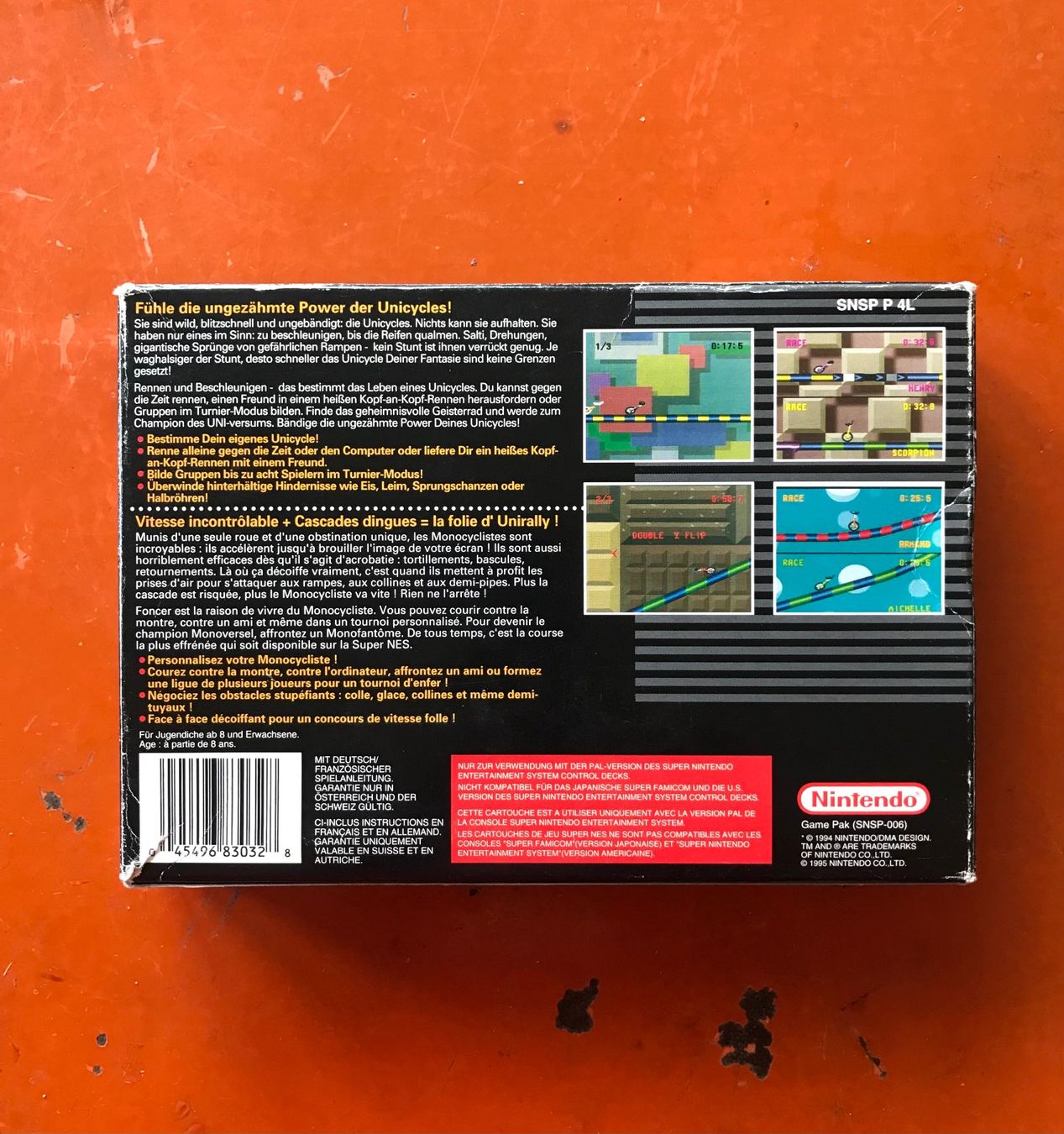 Nintendo Jeux: Super Nintendo / Unirally / PAL – D'occasion à Zürich par TruxRev 1