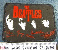 THE BEATLES MUSIC AUFNÄHER PATCH OHNE LEIM VINTAGE