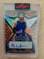 Leaf Exotic Naasir Cunningham Autograph Card BA-NC 3/10