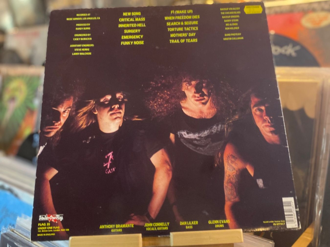Vinyles: NUCLEAR ASSAULT - HANDLE WITH CARE...OG UK 1989...VG+/VG+ – D'occasion à Gals par Diskopatshop 1