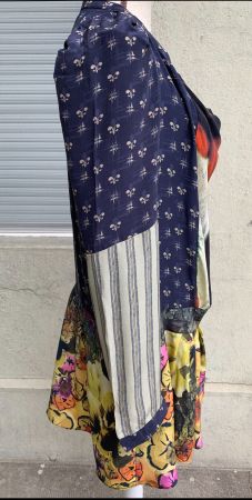 Splendide robe 100%soie DESIGUAL collection Lacroix t.40