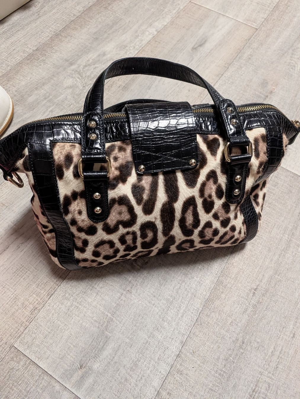 Jimmy Choo Sacs femmes: Jimmi Choo Tasche Gaia Leopard – D'occasion à Solothurn par Fleur73 1