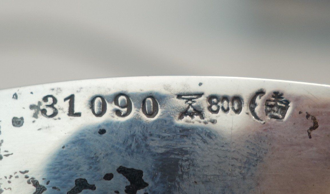 Portacandele: Nachtleuchter,  800er-Silber – Usato da Basel venduto da bk_brockibasel 6