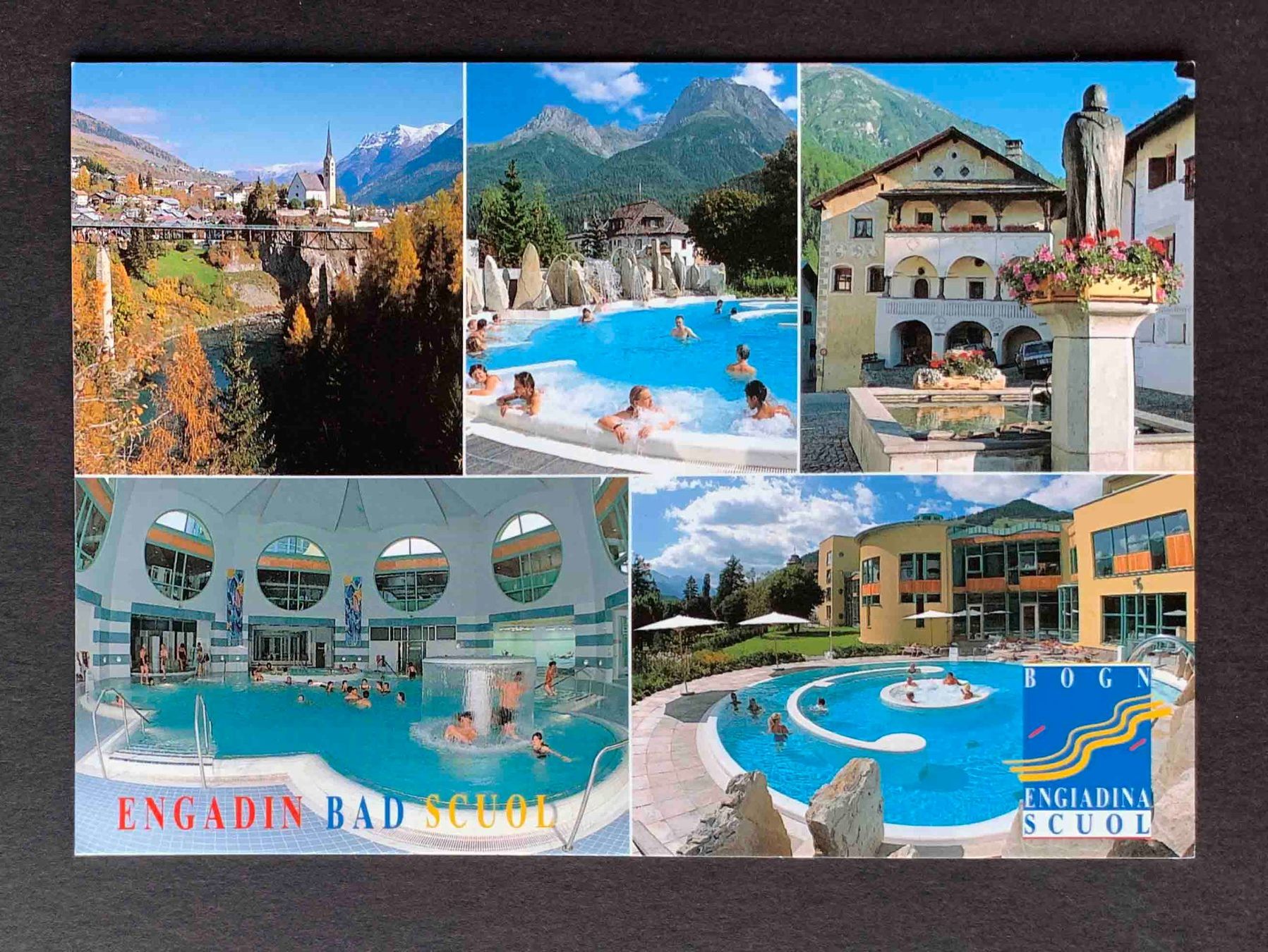Cartoline postali: AK BOGN ENGIADINA SCUOL – Usato da Goldau venduto da artelier1