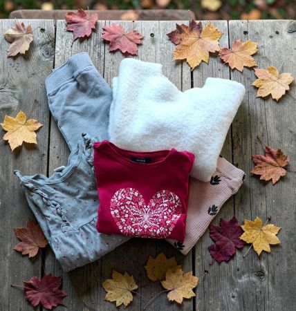 1136–5 pces fille (H&M…) 92-104 (18 m–4 ans)-comme neuf!