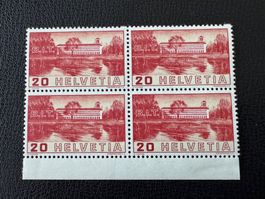 Werbemarken 1938, 211.1.12, Viererblock, postfrisch