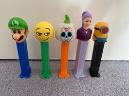 5x PEZ-Spender Sammelstücke