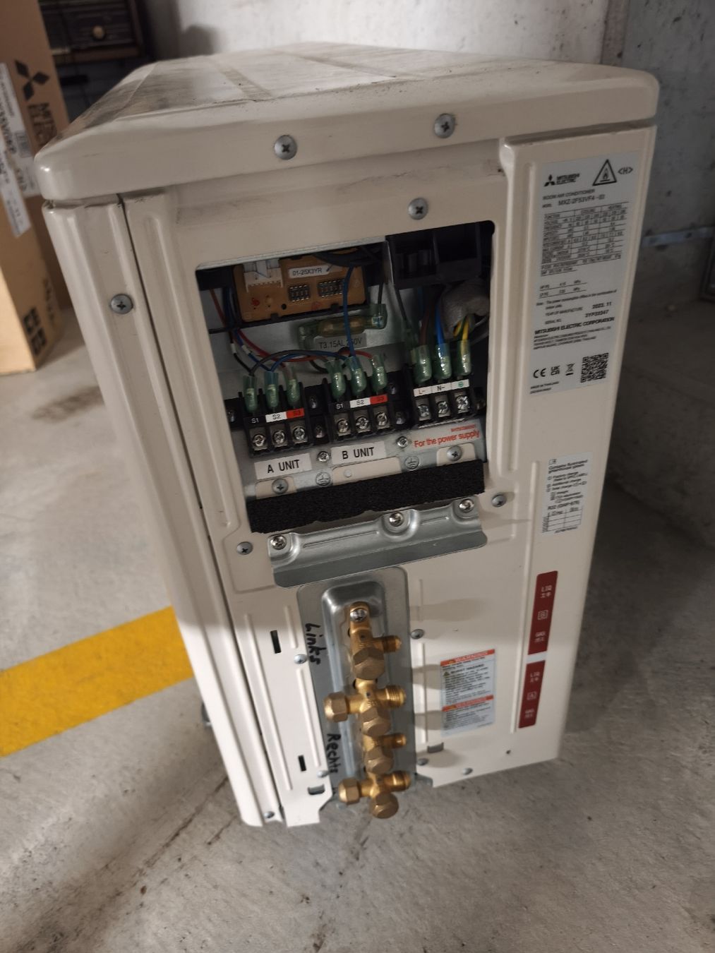 Mitsubishi Condizionatori: Klimageräte Mitsubishi Electric MXZ-2F53VF4 Multisplit  – Usato da Hausen AG venduto da Hausen04 3