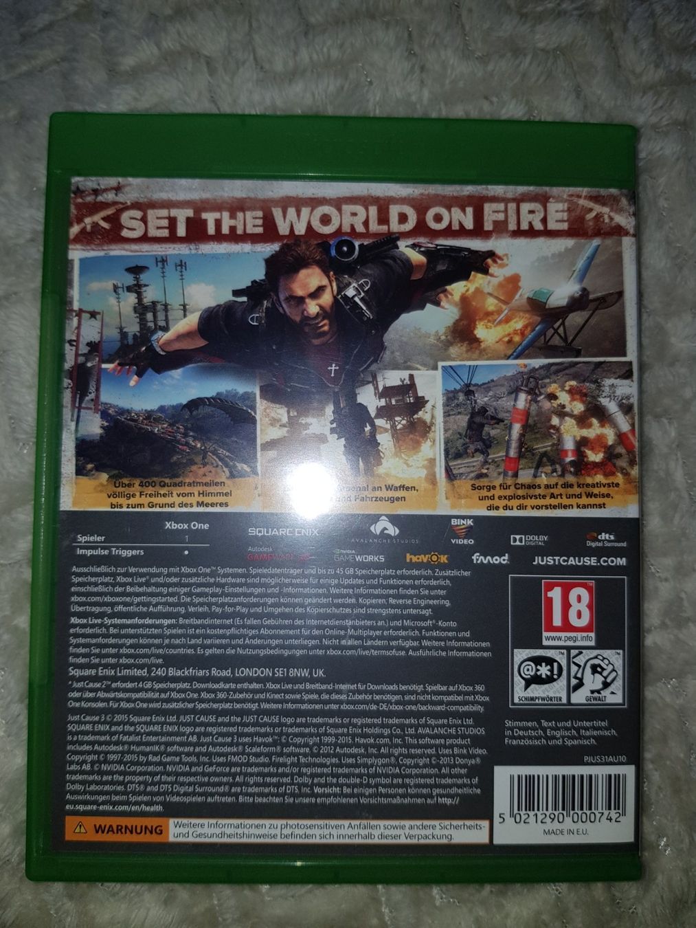 Microsoft Spiele: Just Cause 3 für XBOX ONE – Neu (gemäss Beschreibung) aus Emmenbrücke von prisan_LU 2