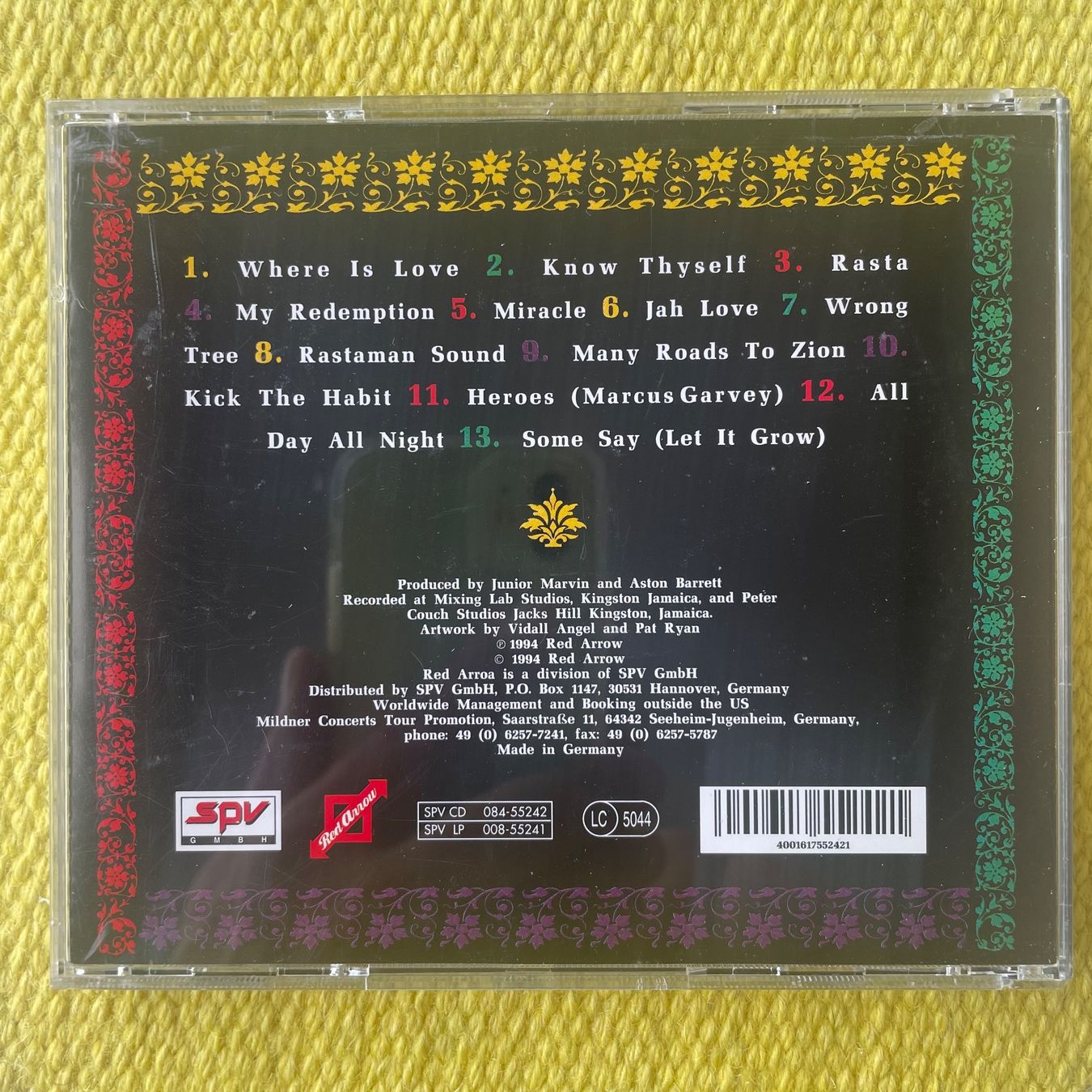 CD: THE WAILERS BAND-JAH MESSAGE – Usato da Rorschacherberg venduto da CD-Roli 1