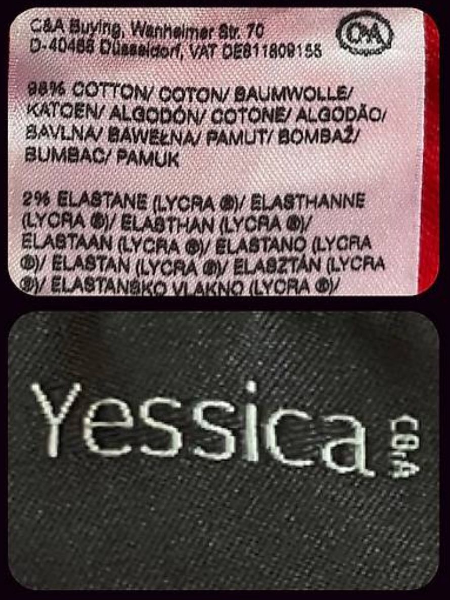 C&A Giacche: wunderschöne Jeansjacke rot - Grösse 38 – Nuovo (secondo la descrizione) da Wohlen AG venduto da pinkyandgreeny 3