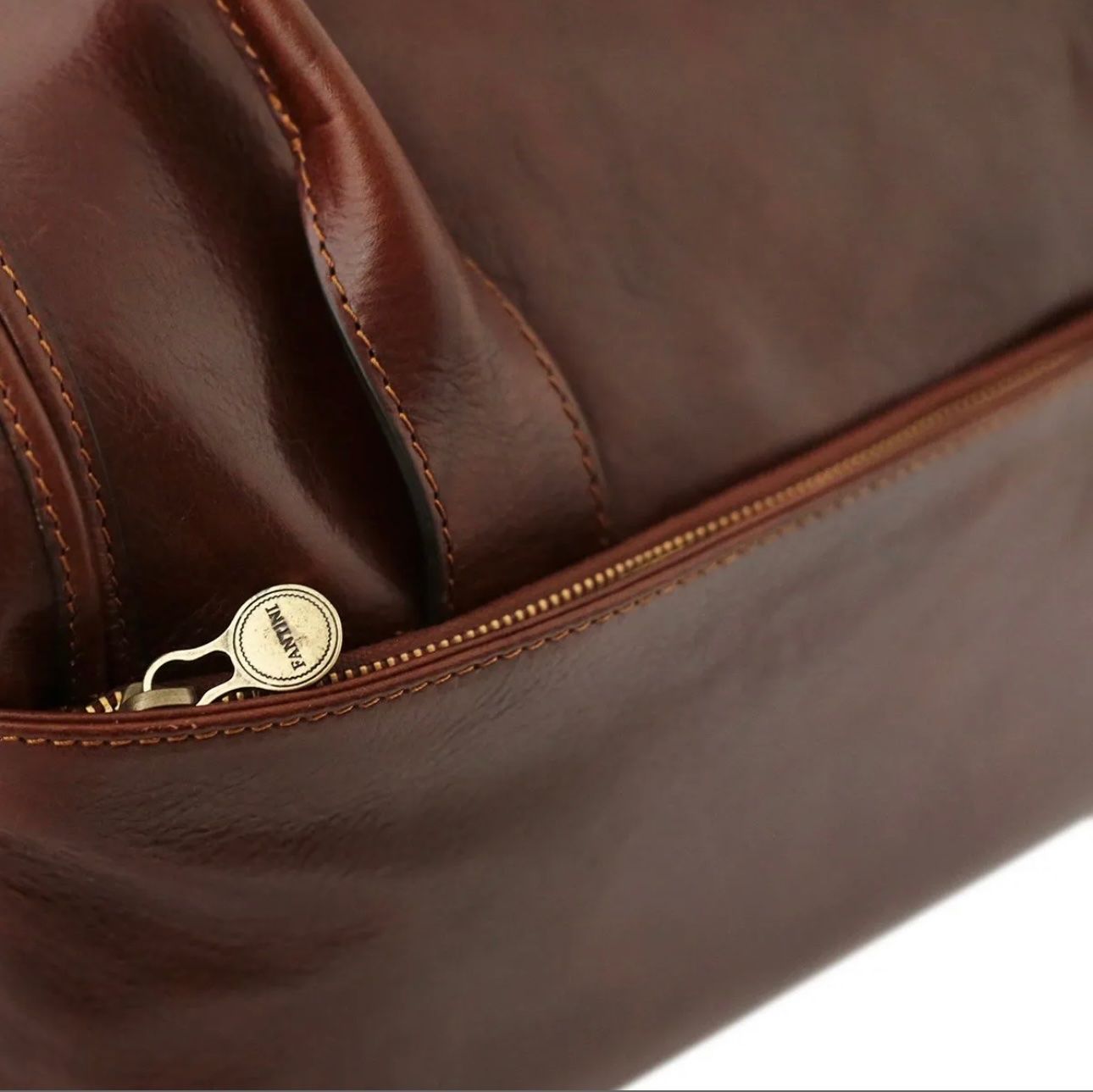 Borse: Reisetasche Leder England - Farbe: Braun – Nuovo e nell'imballaggio originale da Wittenbach venduto da WWW.DRILUBAGS.CH 2