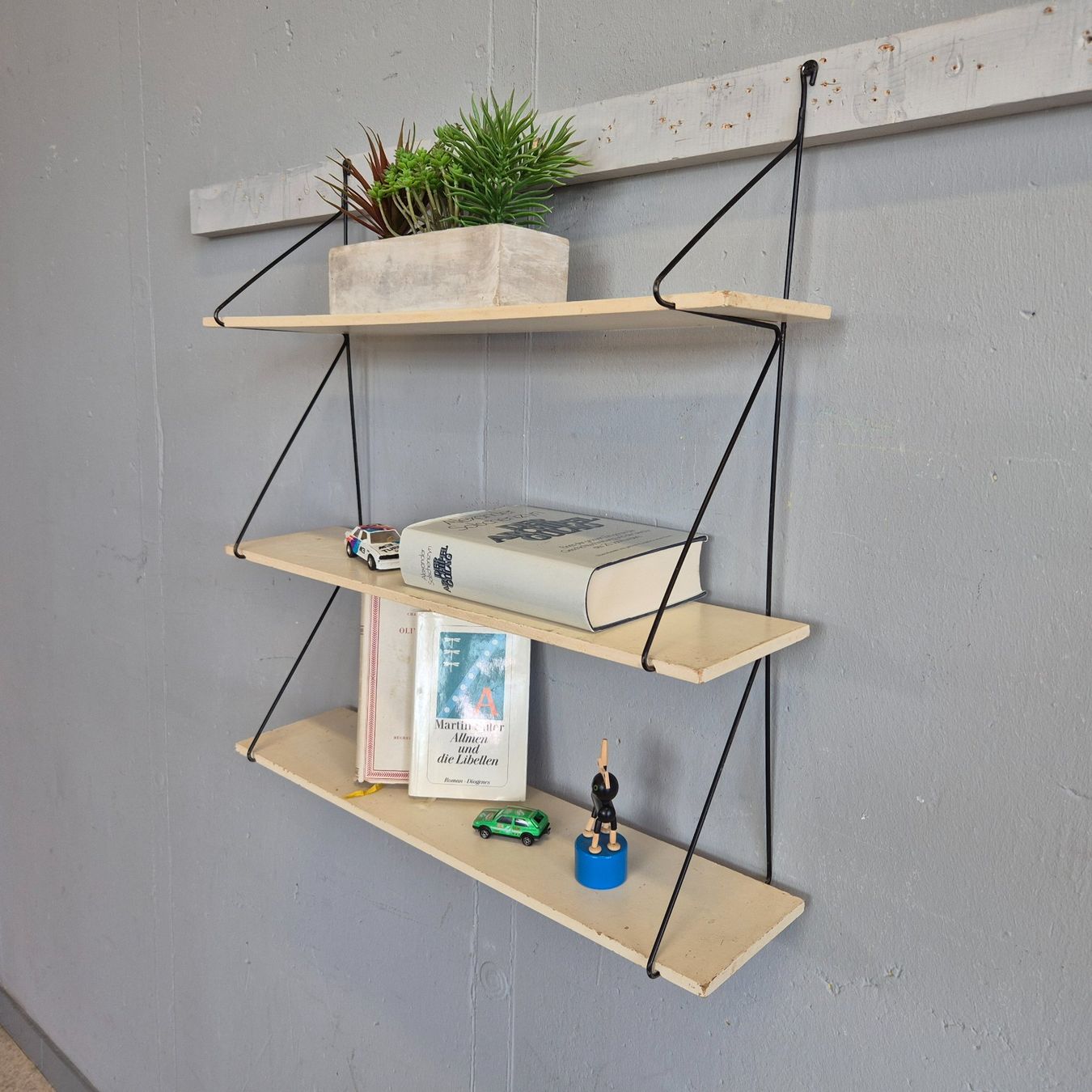 String Scaffali: 1970 Stringregal String Regal Shelf Wandregal 3 Tablare – Usato da Nottwil venduto da Wondewa-Shop 2