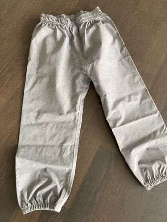 Kinder Regenhose Gr. 110 von Rukka, Grau, Top Zustand!