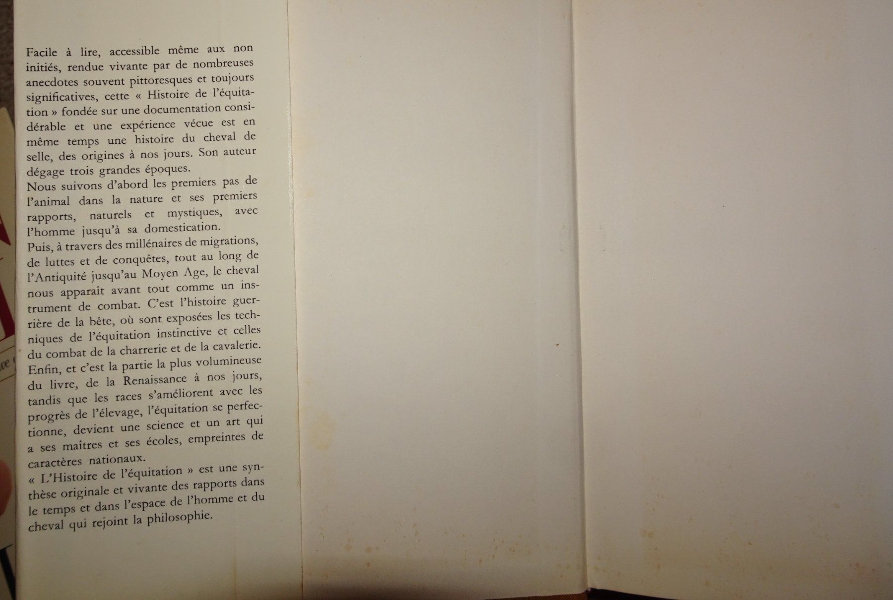 Bücher: Histoire de l'équitation – Gebraucht aus Châtelaine von fil_7lqg 1