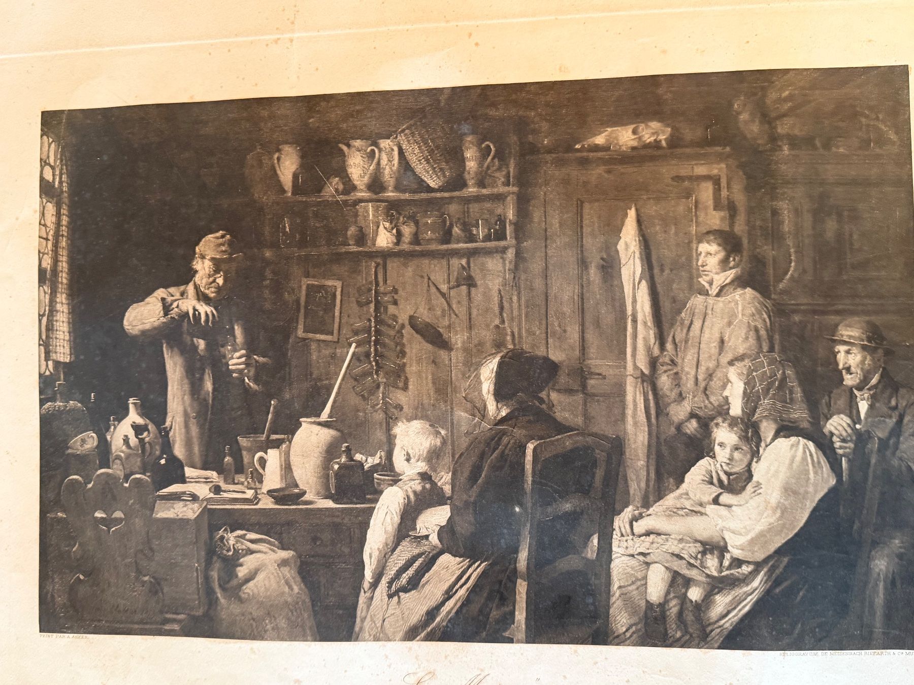 Dipinti: Albert Anker Signiert atemberaubendes Kunstwerk – Usato da Basel venduto da PAUL_ART 1