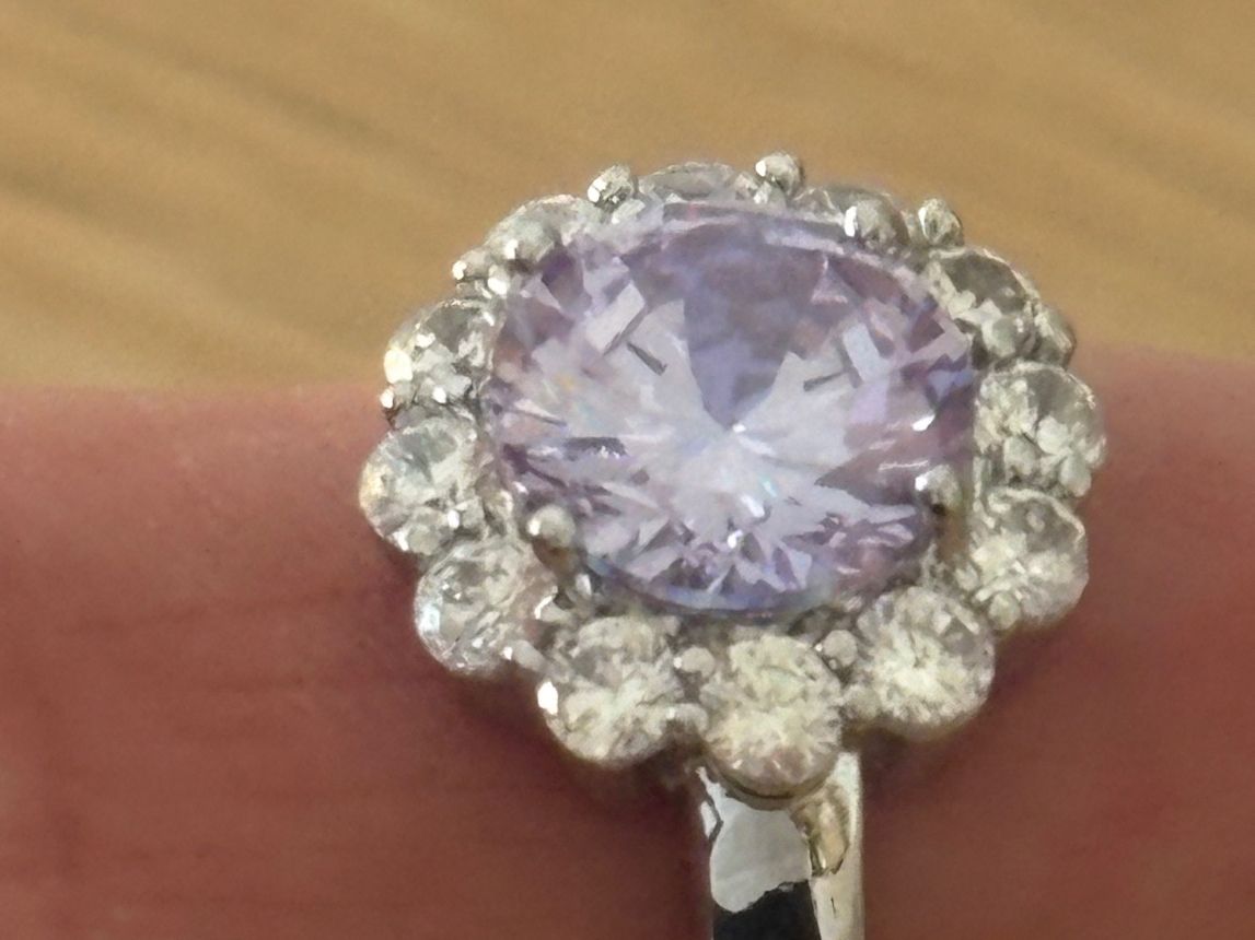 Ringe: Luxus Elegante Gr.17/7 Ring Farbe: Silber/Lilas – Neu (gemäss Beschreibung) aus Biel-Bienne von Roserosse13 4