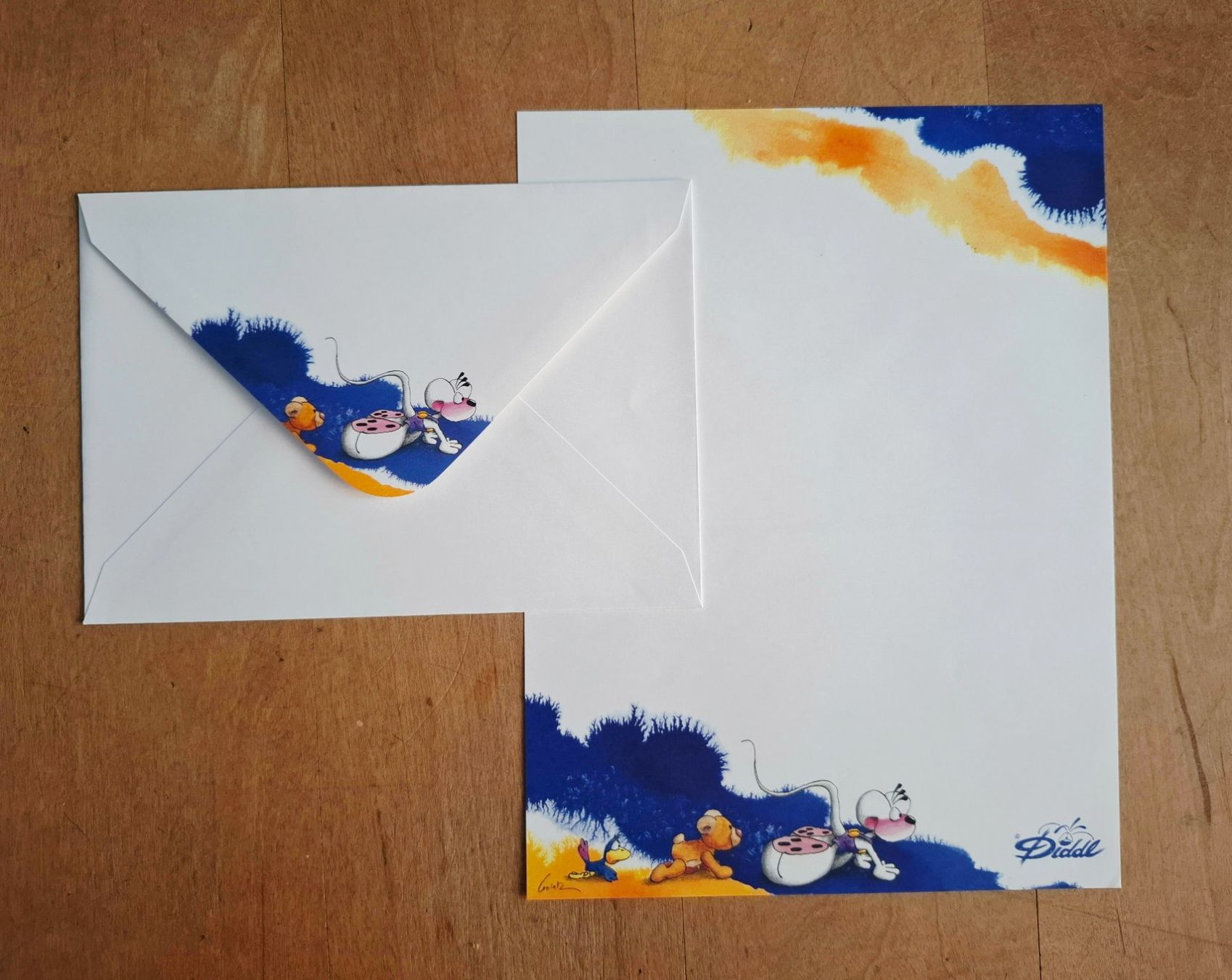 Papiere: Altes Diddl Briefpapier Nr. 48 – Neu (gemäss Beschreibung) aus Wangs von Soda_95