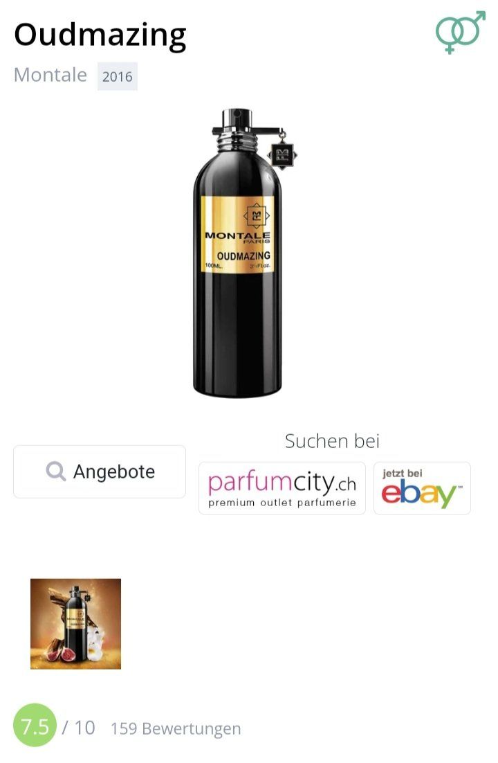 Parfum & Eau de Toilette: 5 ml MONTALE OUDMAZING EDP ABFÜLLUNG – Neu (gemäss Beschreibung) aus St. Gallen von CaliSunshine 2