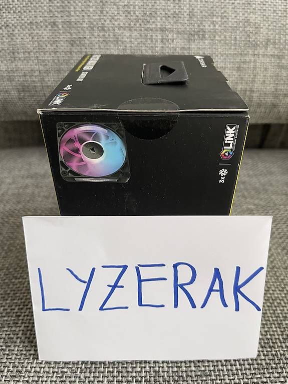 PCs: Corsair iCUE LINK RX120 MAX RGB – Neu und originalverpackt aus Cham von lyzerak 2