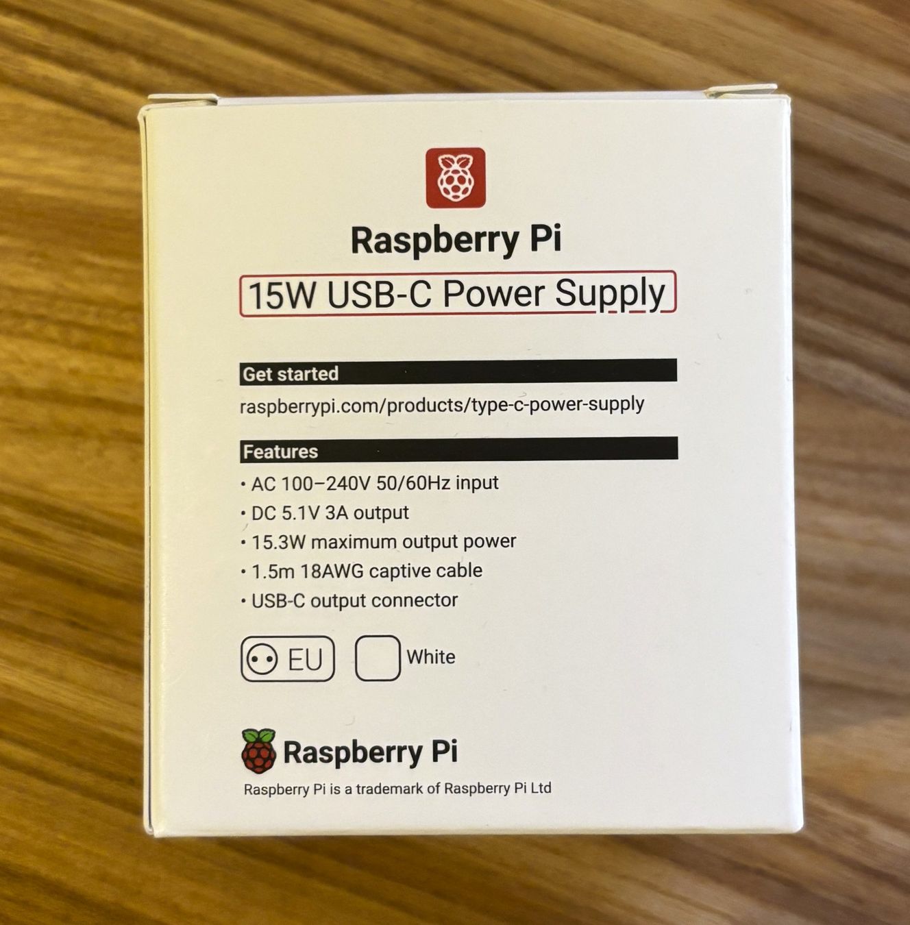 Raspberry Pi PCs: Raspberry Pi 15W USB-C Netzteil – Neu und originalverpackt aus Fahrweid von diamondsonmars 2