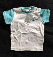 MEXX Gr.92 Baby Shirt türkis/weiss neu