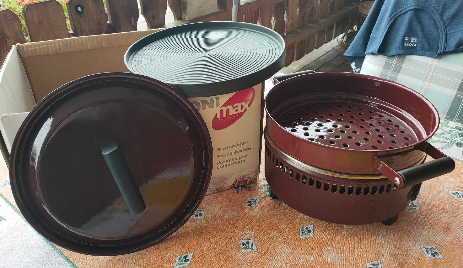 Forni: Four électrique à marrons – Usato da Crans-Montana venduto da Camphill 1