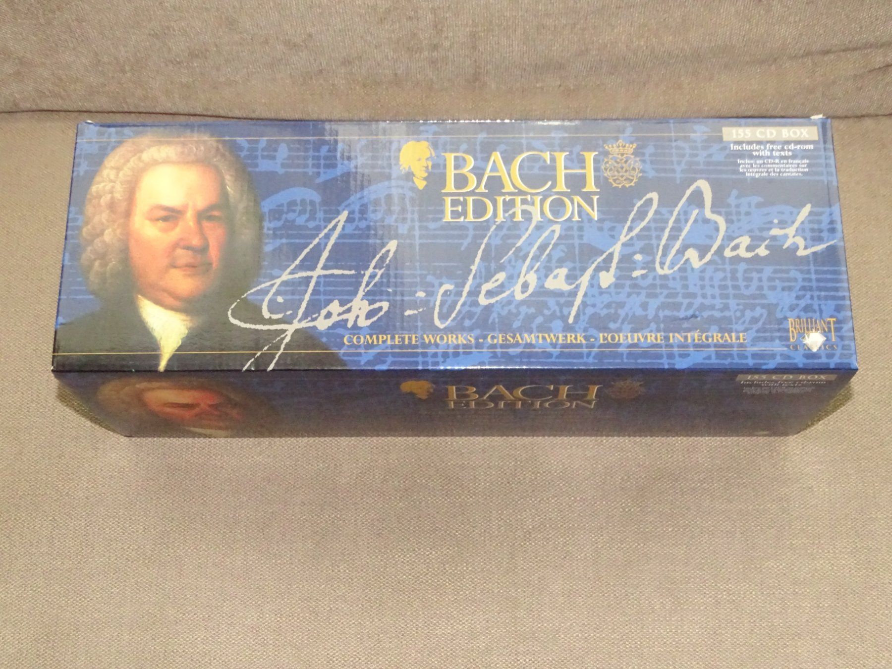 CD: 155 CD Box Bach Edition neuwertig – Usato da Hirzel venduto da Musicman03 1