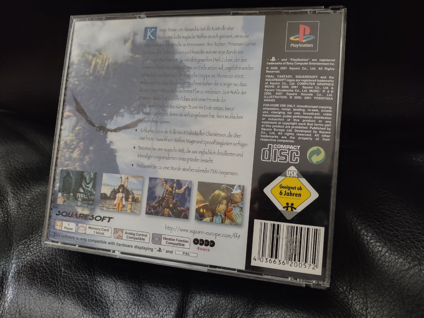 Sony Giochi: Final Fantasy IX PS1 - Edition Originale DE – Usato da fribourg venduto da GameSpot 1