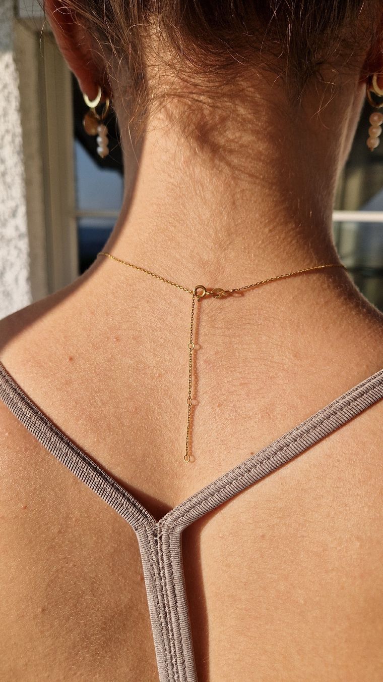 Catenine: Goldene Kette mit Buchstaben B – Nuovo (secondo la descrizione) da Zürich venduto da Delia_29 3