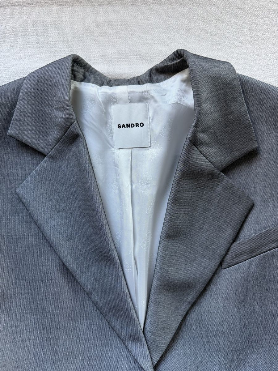 Sandro Jacken: Sandro Blazer, grau Grösse 42 – Gebraucht aus Muri AG von enwtx 1