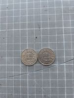 1Franken Silbermünzen Set 2 stk.