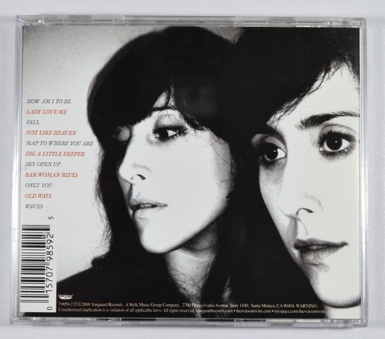 CD: CD: THE WATSON TWINS - Fire Songs – Nuovo (secondo la descrizione) da Frenkendorf venduto da Yard-Sale-2000 1
