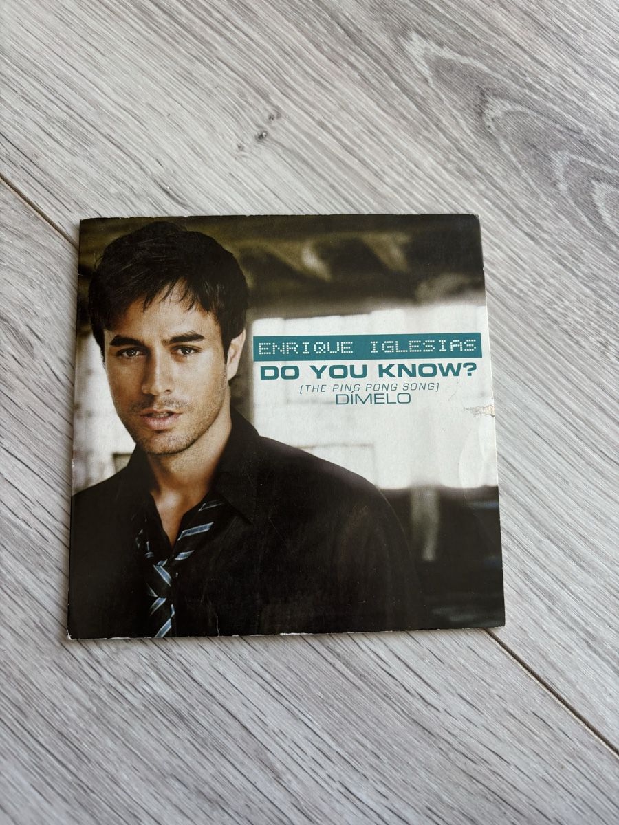 CD: Enrique Iglesias Do you know? CD – Usato da Aarberg venduto da gocardz.shop
