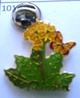 Pin RICOLA Zucker Blume Lila Schmetterling